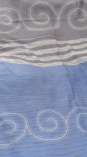 kain sprei motif katun lebar 240cm